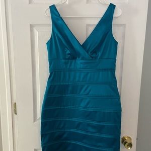 Blue dress